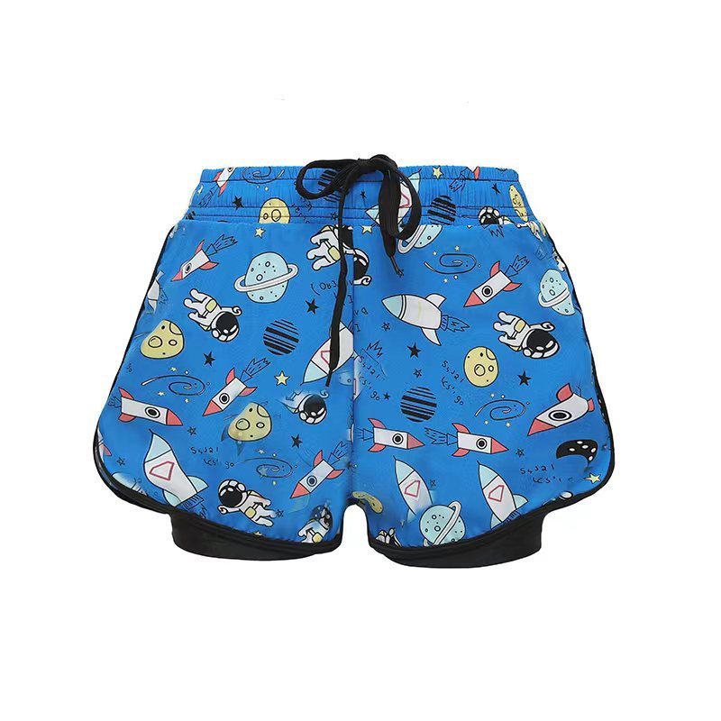 Men's Polyester Swim Trunks – Brief Style, Sizes L–4XL
