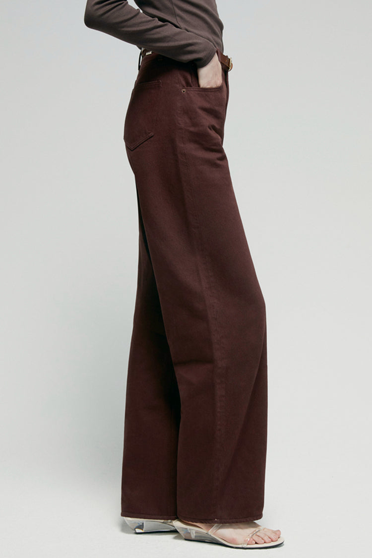 Hey Joanie Slope Curve Jeans | High-Rise, legere Weite | 100 % Baumwolldenim | Größen 23–30