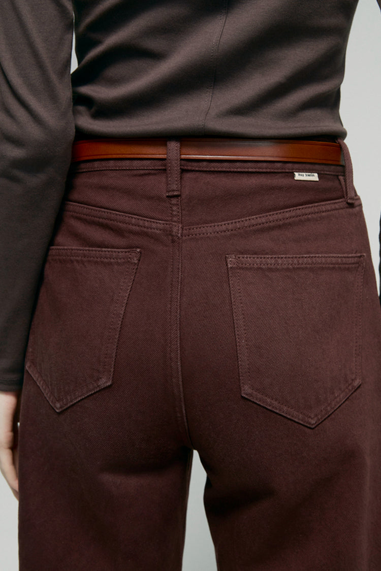Hey Joanie Slope Curve Jeans | High-Rise, legere Weite | 100 % Baumwolldenim | Größen 23–30