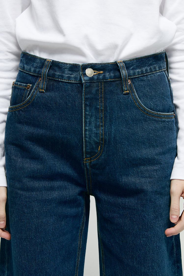 Hey Joanie Slope Curve Jeans | High-Rise, legere Weite | 100 % Baumwolldenim | Größen 23–30