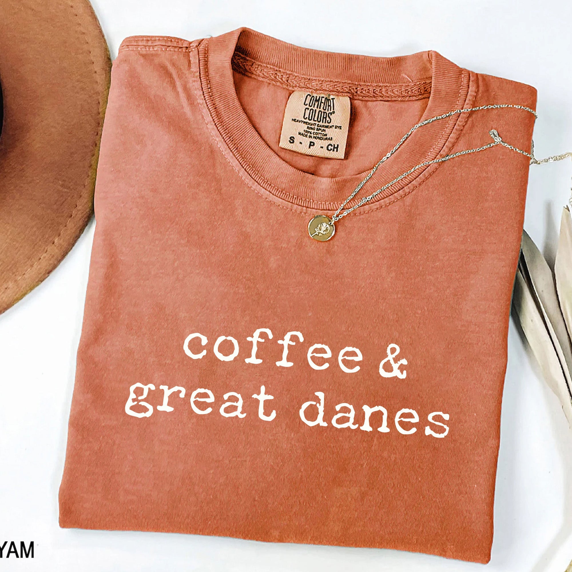 Coffee & Great Danes T-Shirt | Funny Great Dane Lover Tee