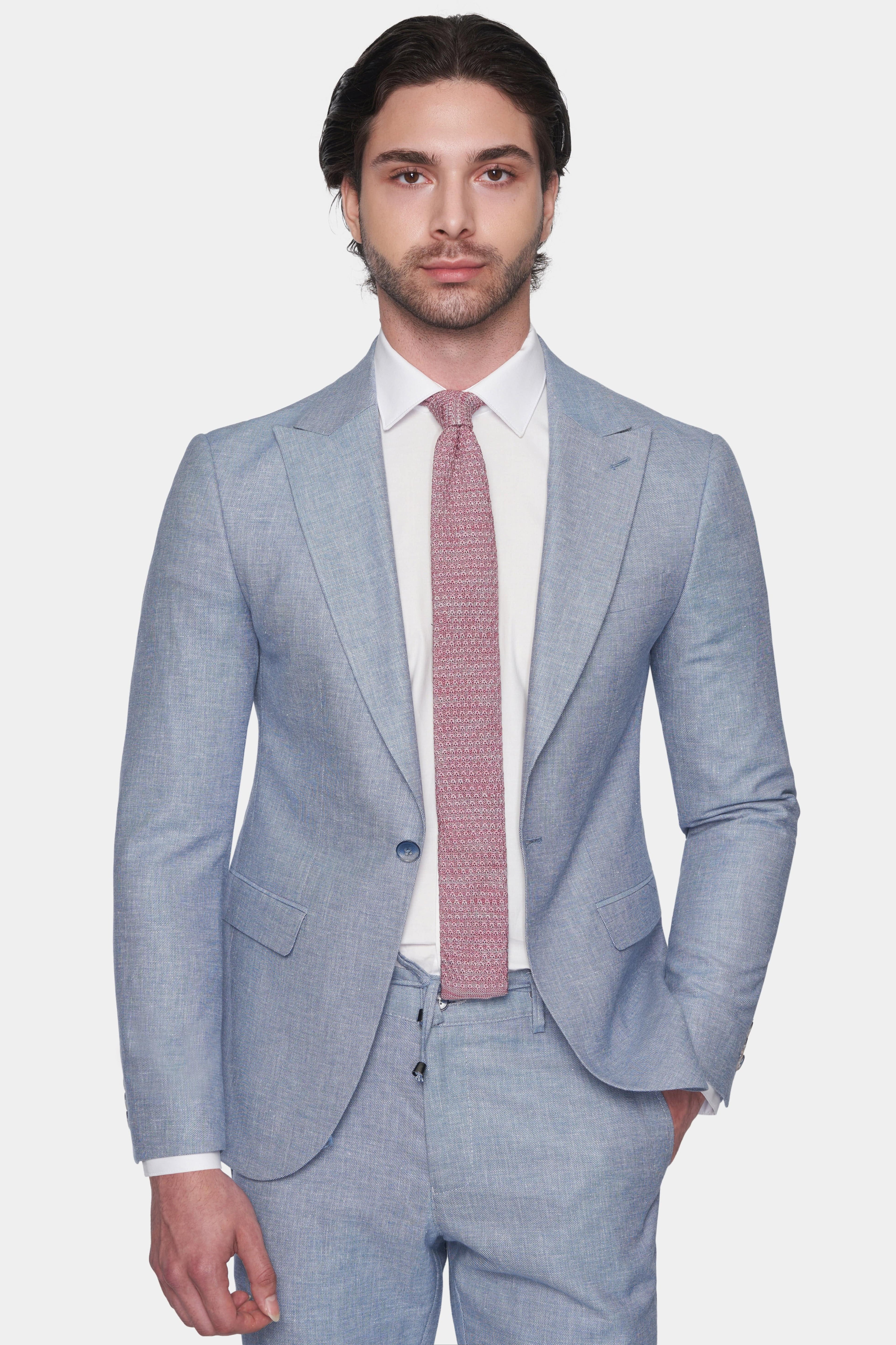 The Bespoke Suit — Sky Blue