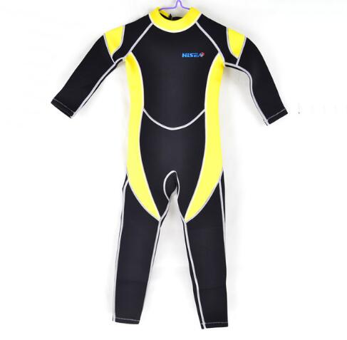 Kids Neoprene Wetsuit – Flexible & Warm Full Suit for Swimming & Surfing