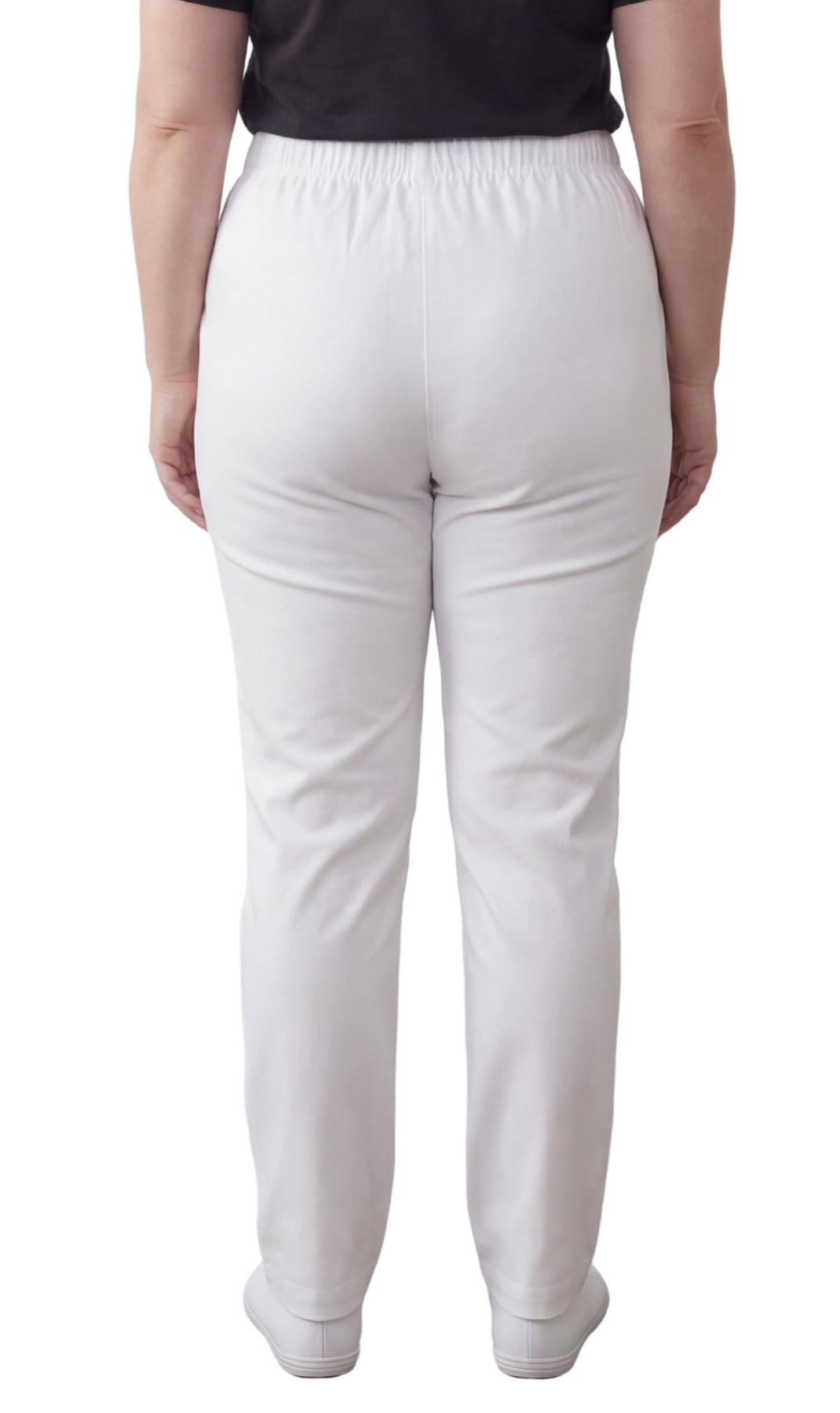Women’s Elastic Waist Pull-On Jeans – Soft, Comfortable & Flattering Fit