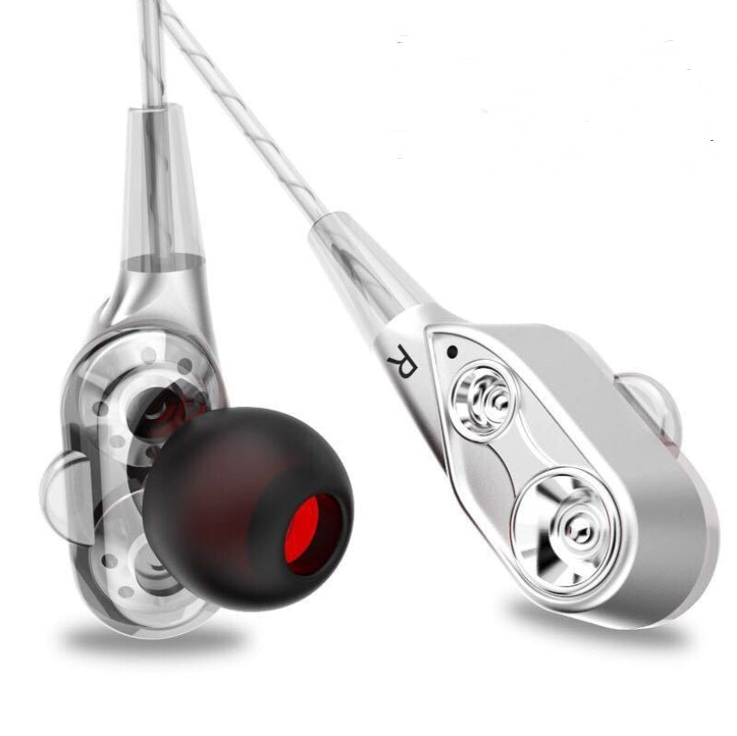 Wired In-Ear Earphones for iPhone | Moving Coil Dynamic Earbuds with 108dB Sensitivity