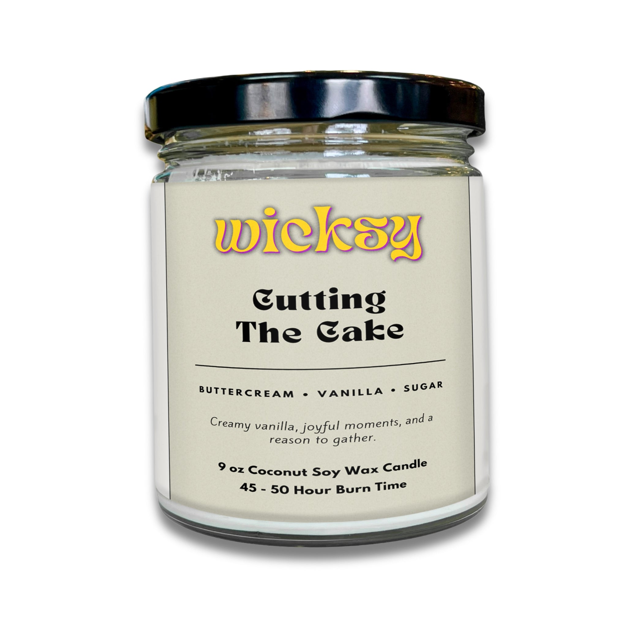 Wicksy 9oz Single Wick Candle | Spotify Playlist + Wildflower Seed Kit Included