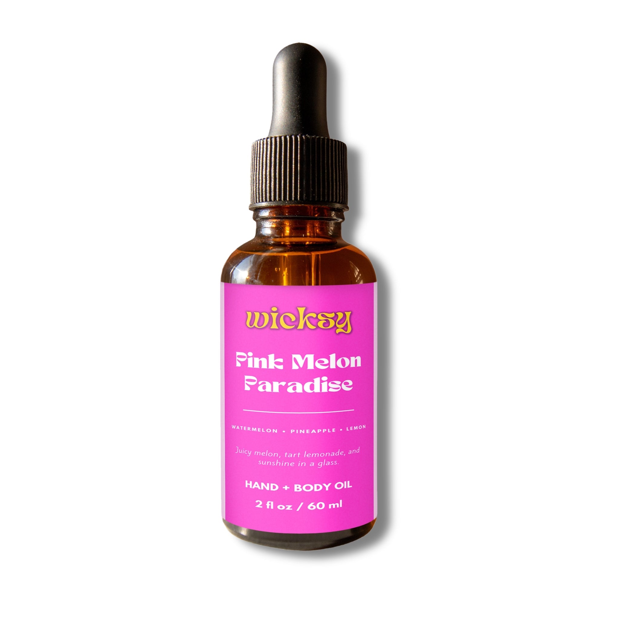 Wicksy 2oz Hand & Body Oil | 60+ Scents | Plant-Based, Vegan & Cruelty-Free