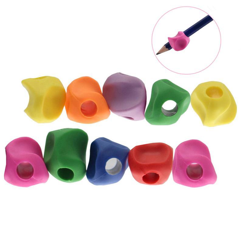 Colorful pencil sharpeners on a white background