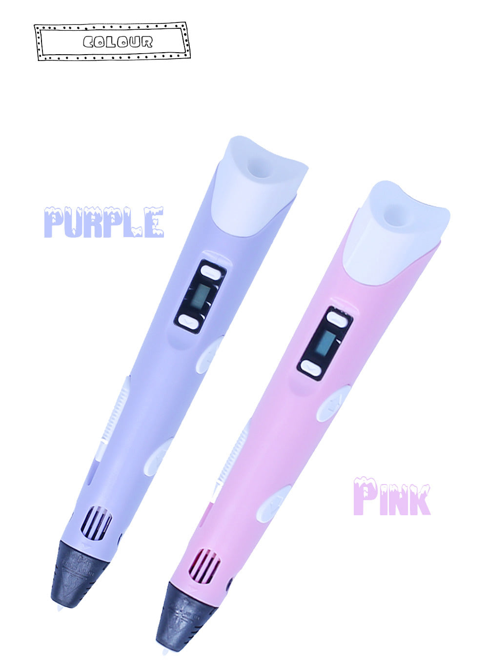 3D Printing Pen for Kids — 2nd Generation Graffiti Art Pen with PLA Filament