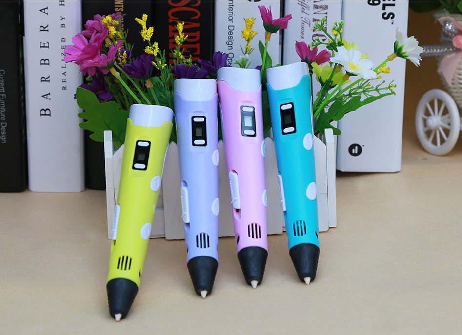 3D Printing Pen for Kids — 2nd Generation Graffiti Art Pen with PLA Filament