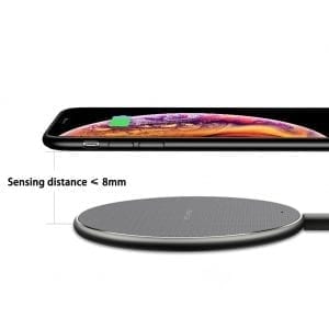 15W Fast Wireless Charger Stand | Aluminum Alloy | iPhone & Samsung Compatible