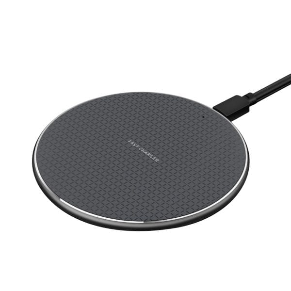 15W Fast Wireless Charger Stand | Aluminum Alloy | iPhone & Samsung Compatible