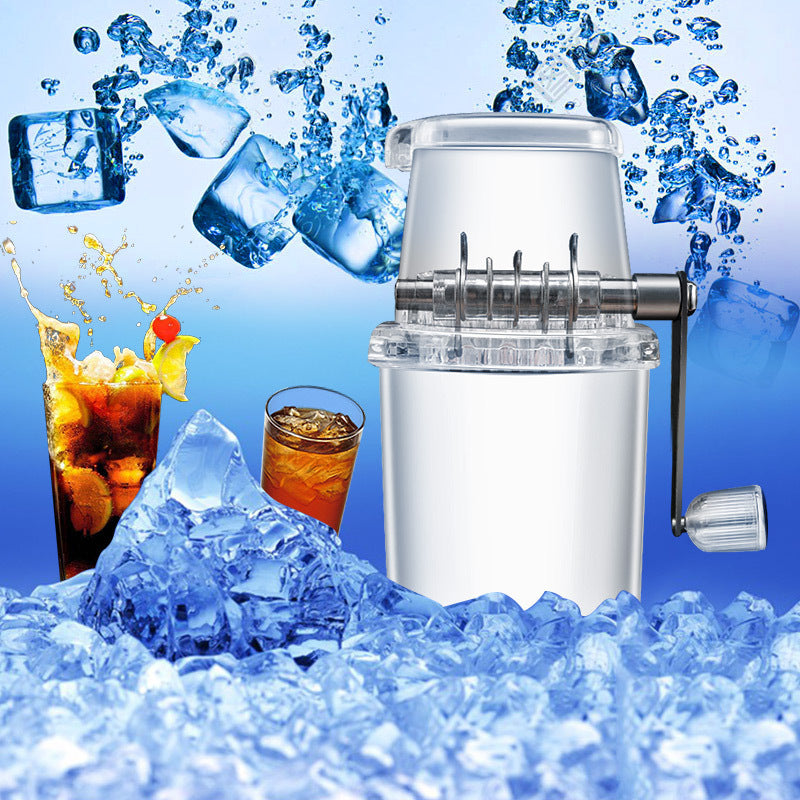 Manuelle Eismaschine | 2L Edelstahl, für Haus & Bar geeignet