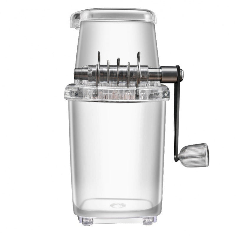 Manuelle Eismaschine | 2L Edelstahl, für Haus & Bar geeignet