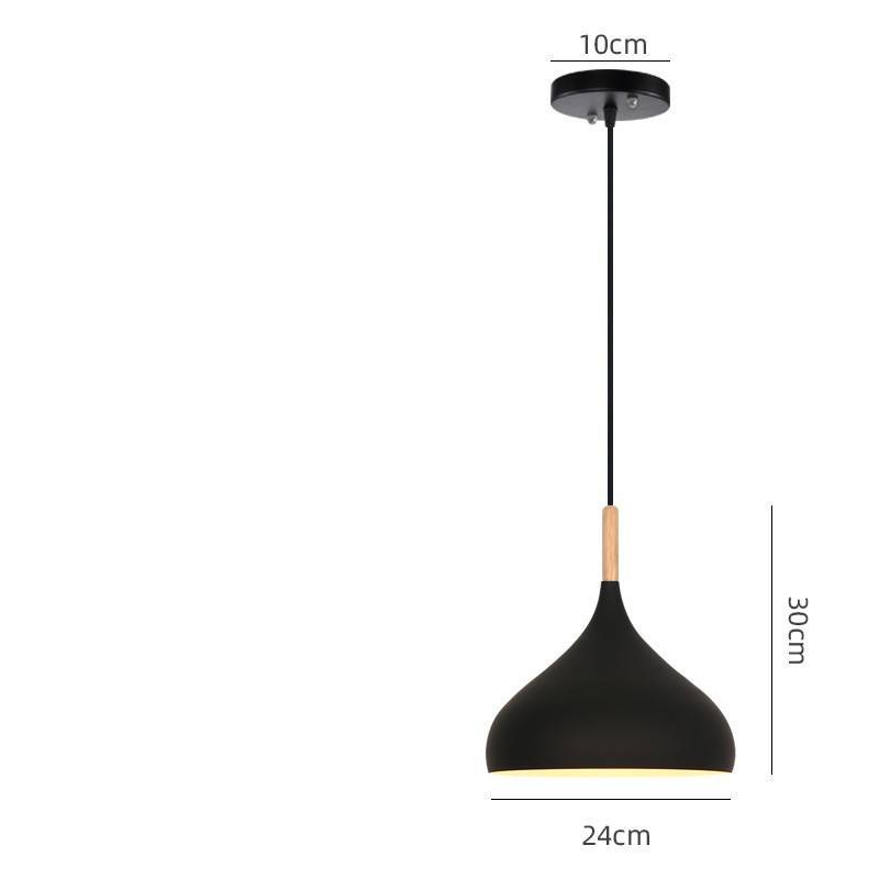 Modern Fishline Pendant Lamp | Aluminum Alloy, Single Head, Adjustable Height