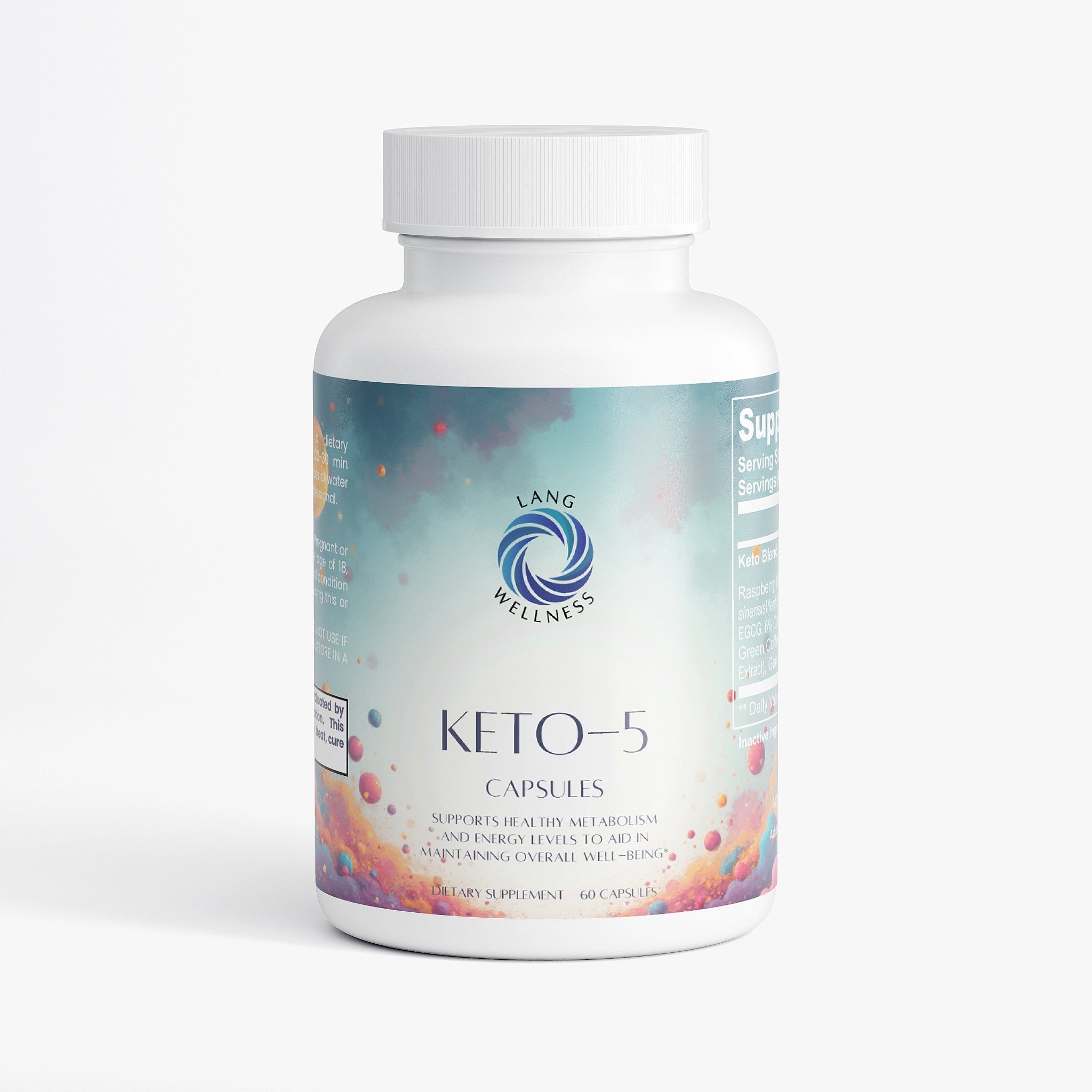 Keto-5 Advanced Ketogenic Fat-Burning Support Formula – 60 Capsules