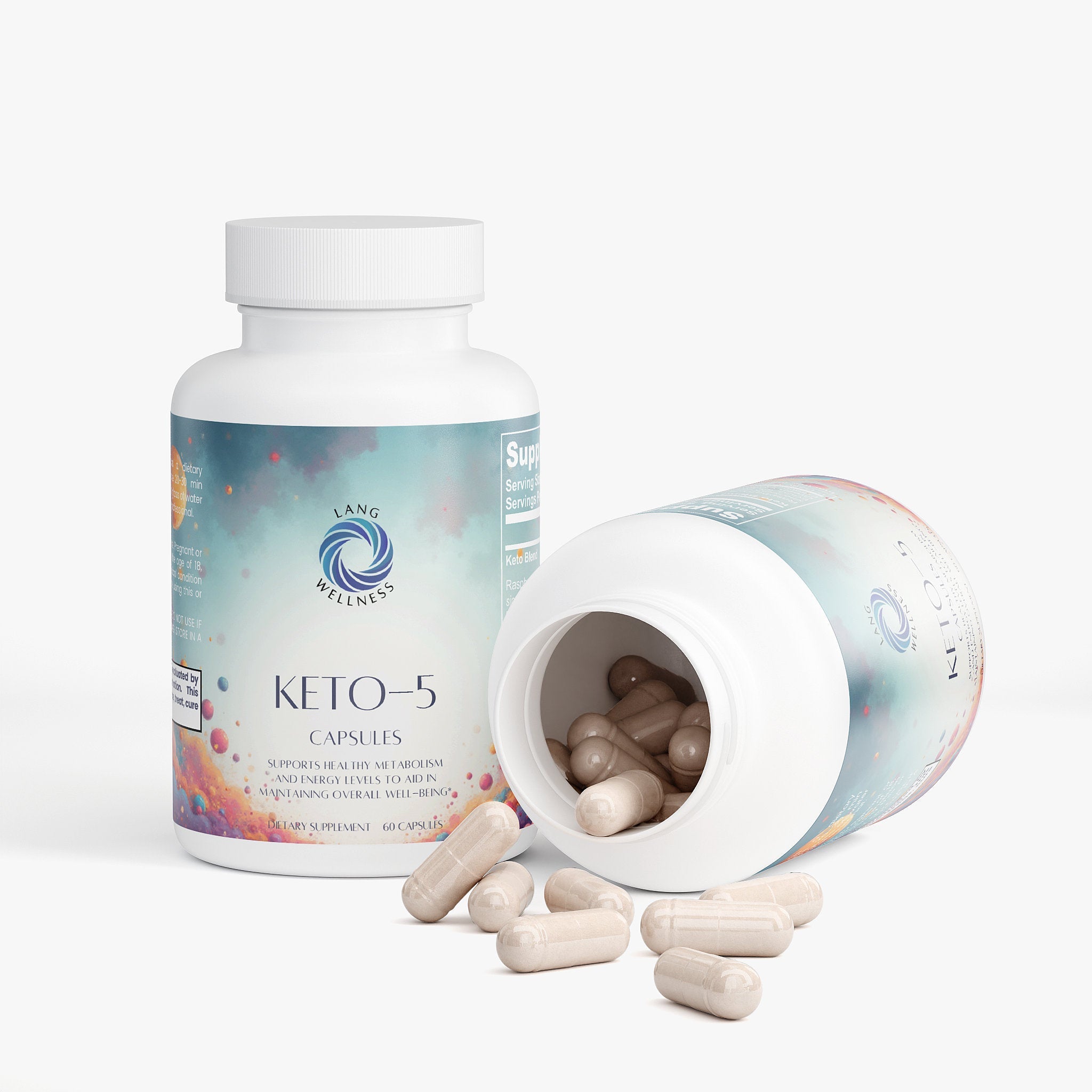 Keto-5 Advanced Ketogenic Fat-Burning Support Formula – 60 Capsules