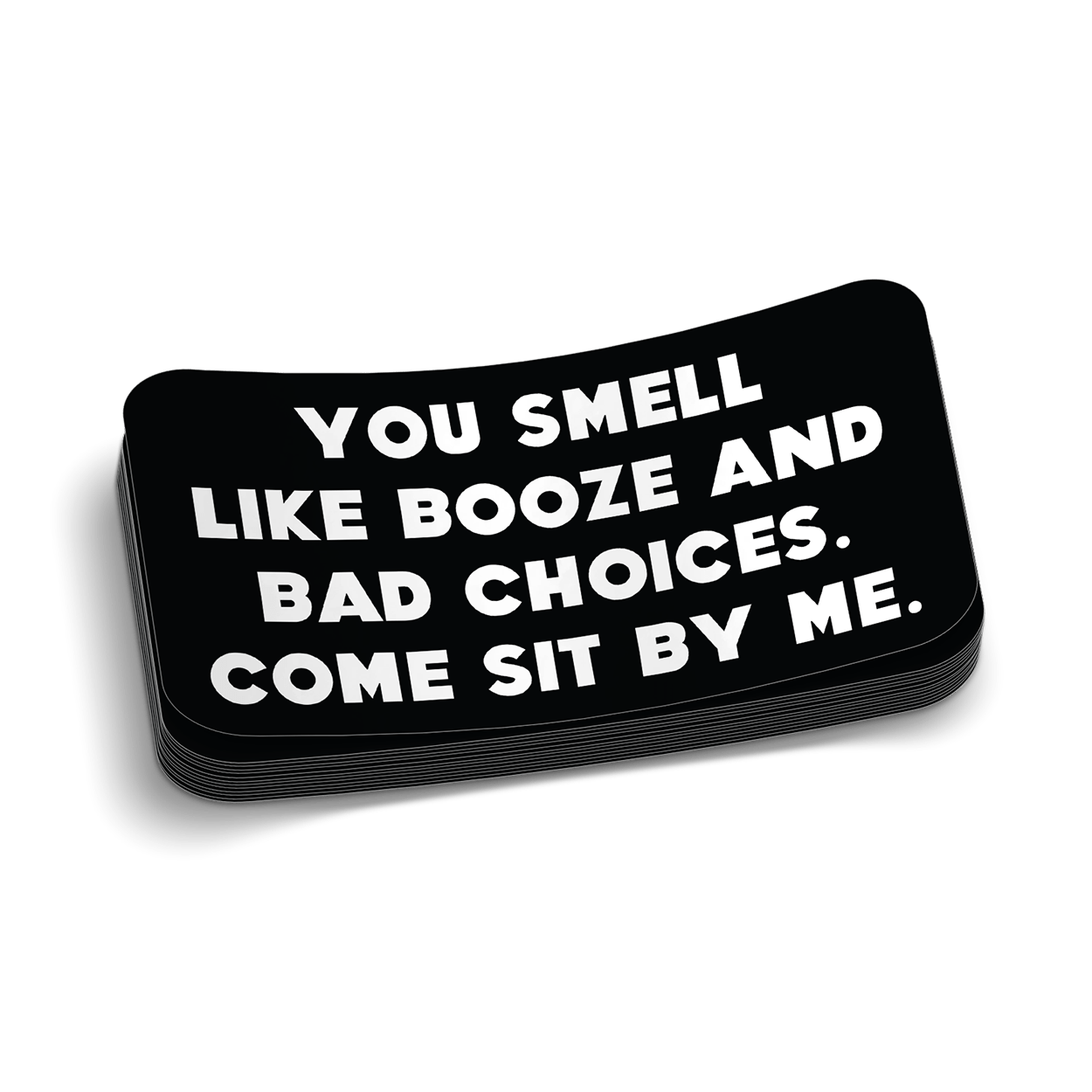 Bad Choices Hard Hat Decal | Funny Blue Collar Vinyl Sticker