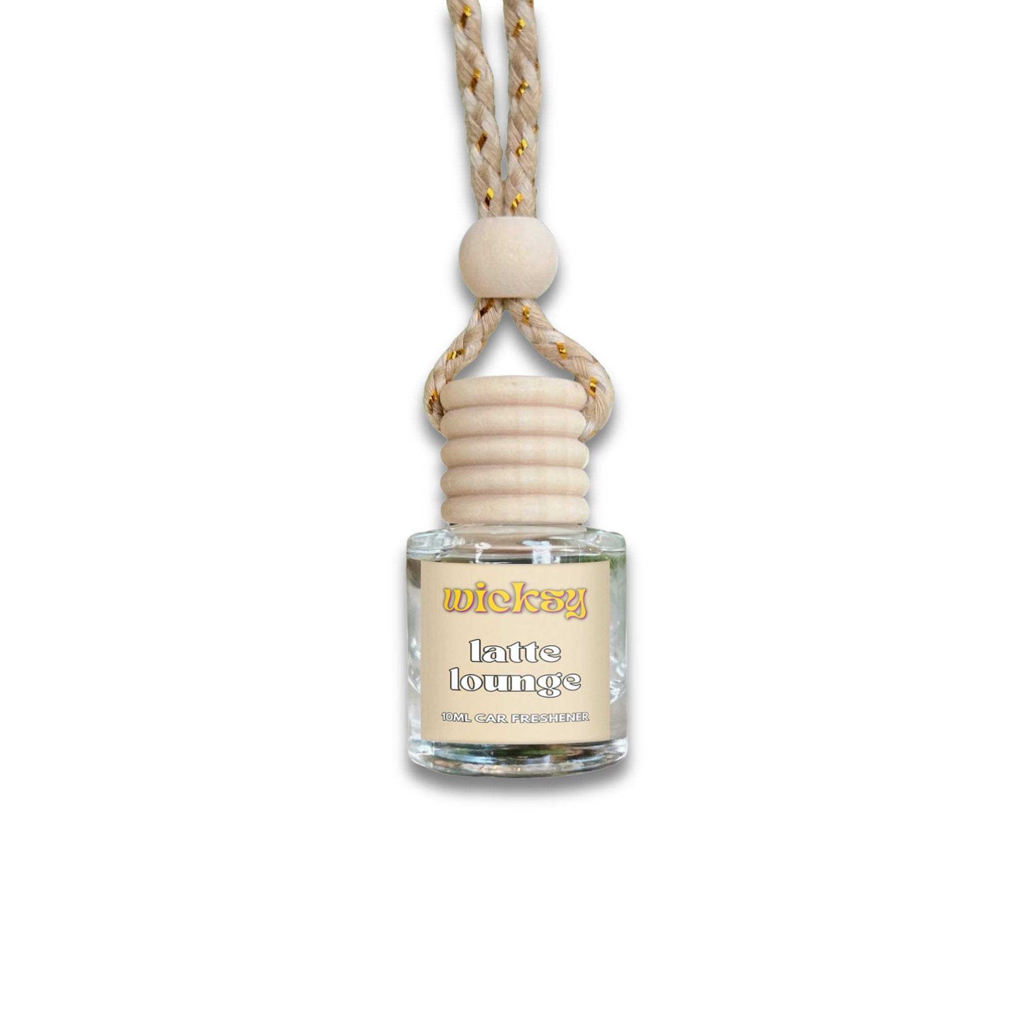 Wicksy 10ml Car Freshener | 60+ Scents | Refillable, Plant-Based, 3–4 Week Fragrance