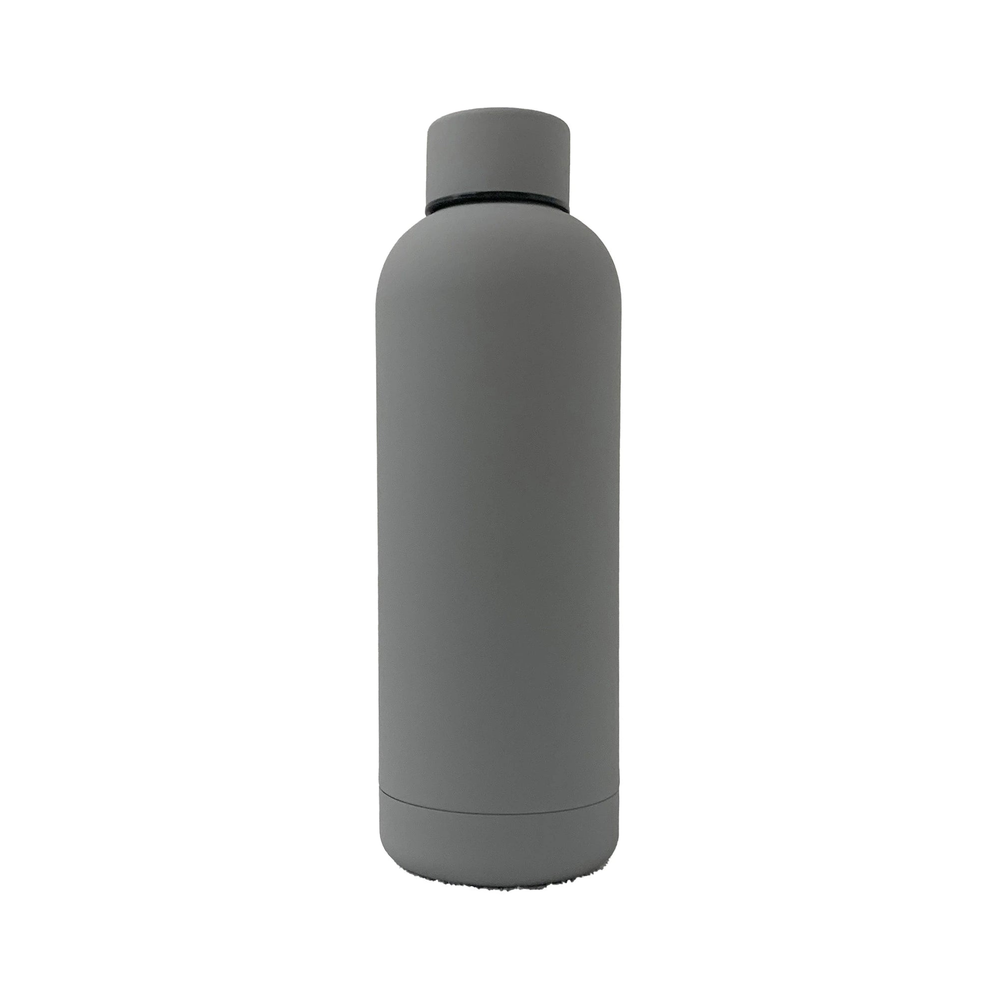 17oz Vacuum Insulated Stainless Steel Water Bottle | Rubber-Coated | 7 Colors