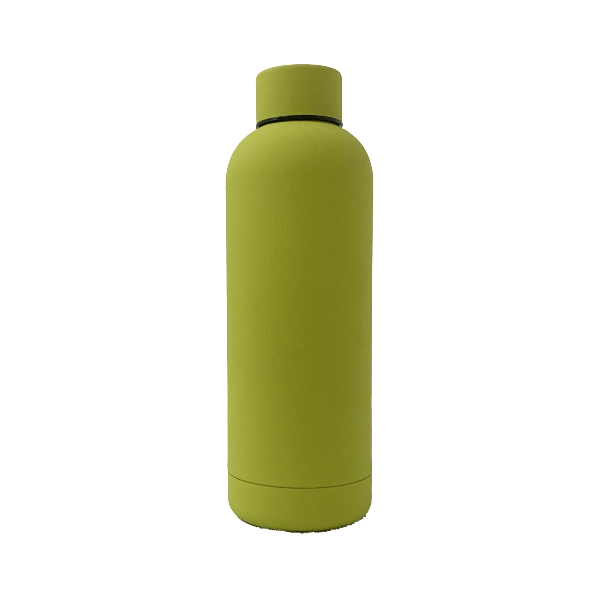 17oz Vacuum Insulated Stainless Steel Water Bottle | Rubber-Coated | 7 Colors