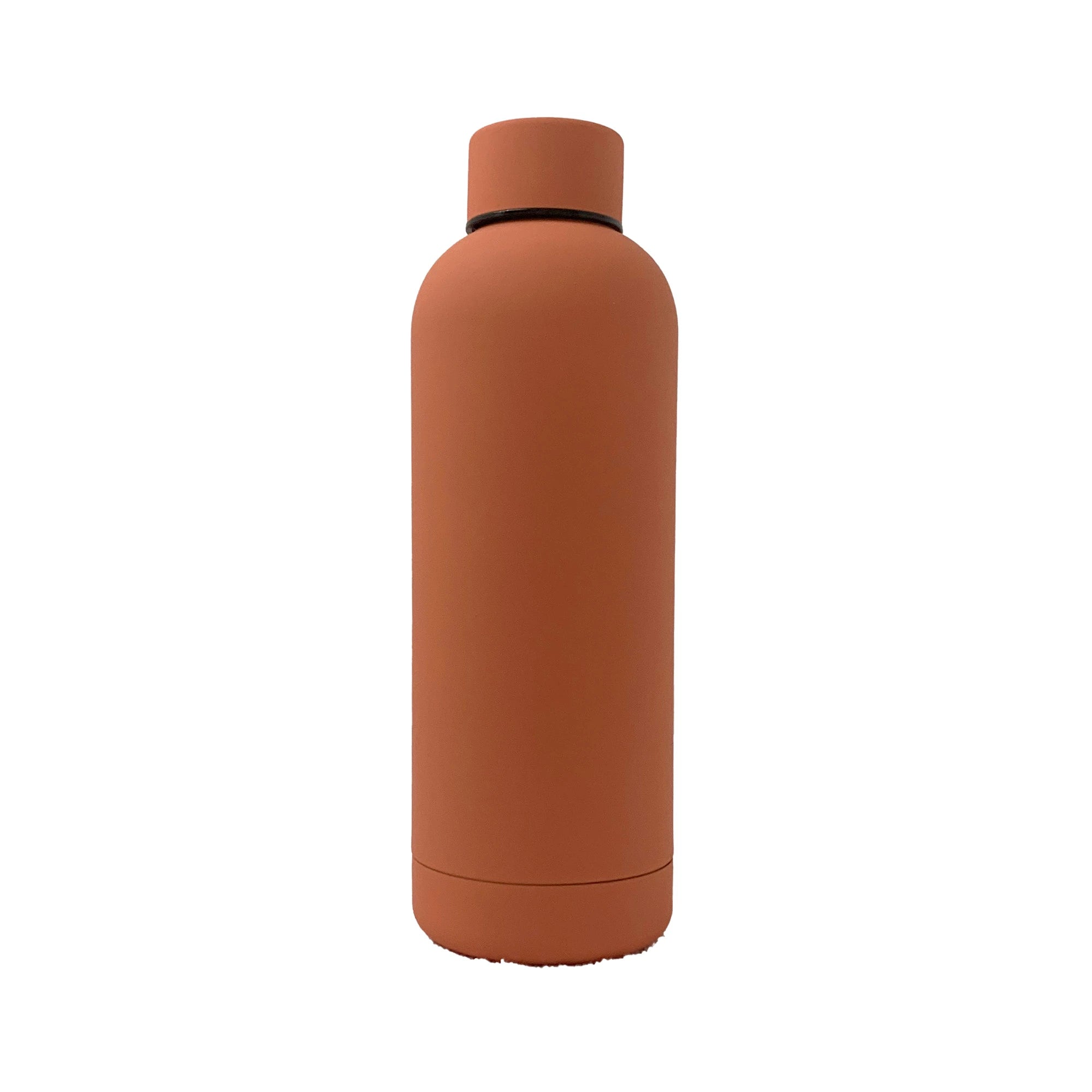 17oz Vacuum Insulated Stainless Steel Water Bottle | Rubber-Coated | 7 Colors