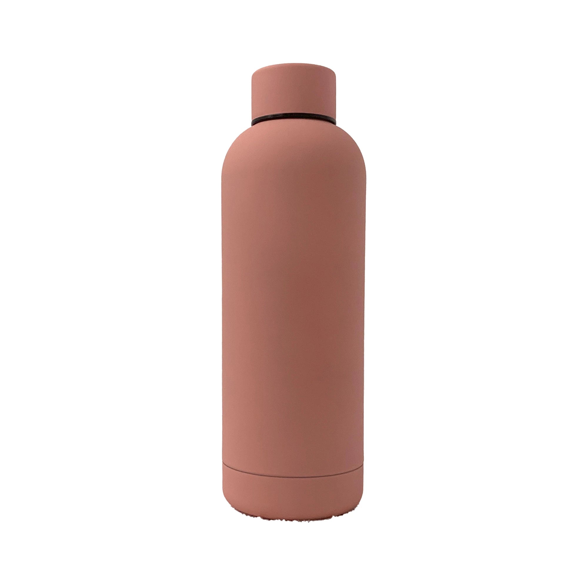 17oz Vacuum Insulated Stainless Steel Water Bottle | Rubber-Coated | 7 Colors