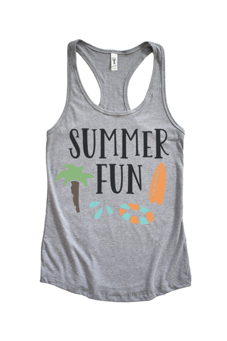 Racerback Tank Top — Combed Ring-Spun Cotton/Polyester Blend | Everyday Essential