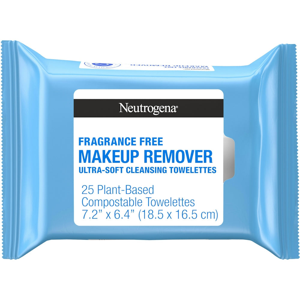 Neutrogena Fragrance-Free Makeup Remover Face Wipes | Micellar, Hypoallergenic | Sensitive Skin