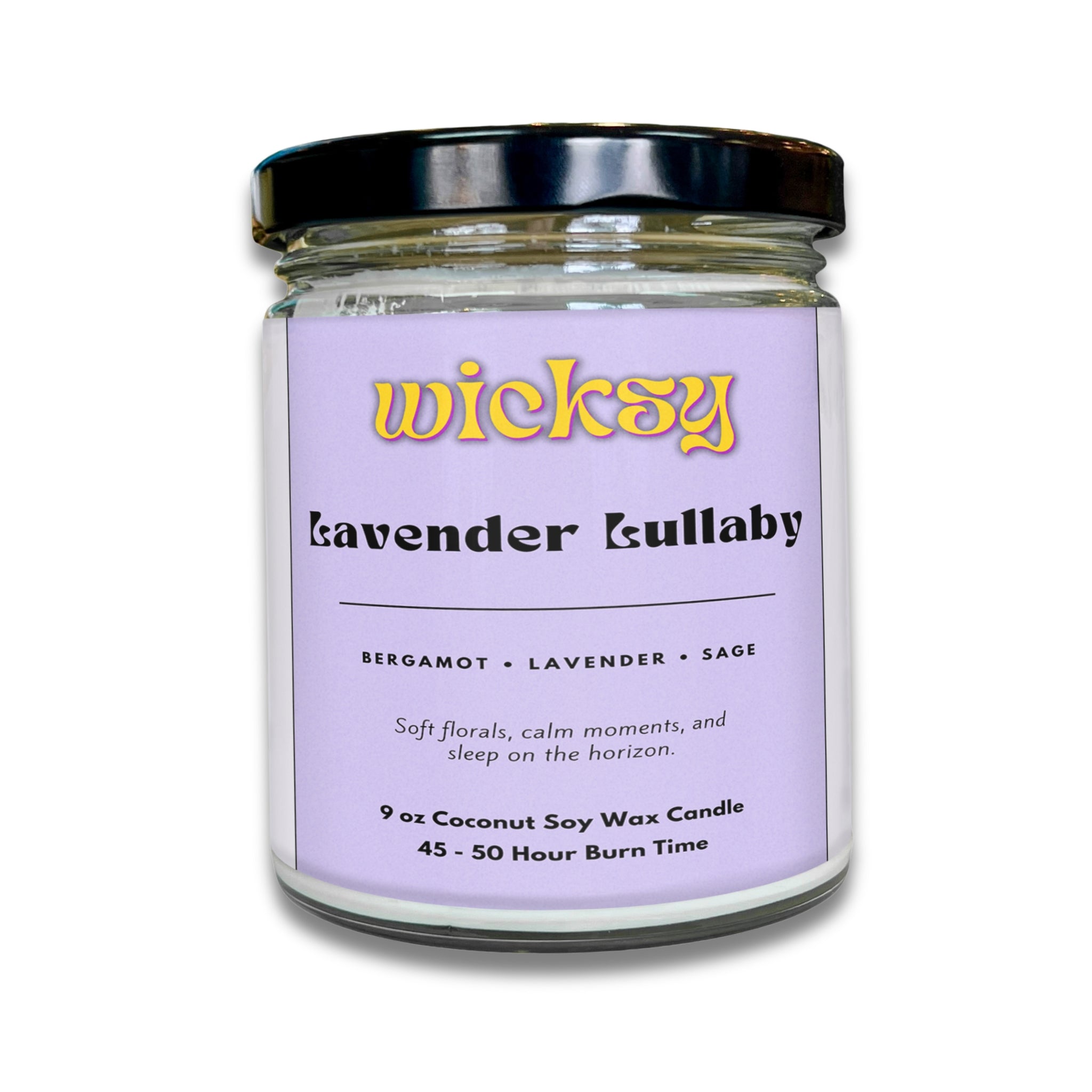 Wicksy 9oz Single Wick Candle | Spotify Playlist + Wildflower Seed Kit Included
