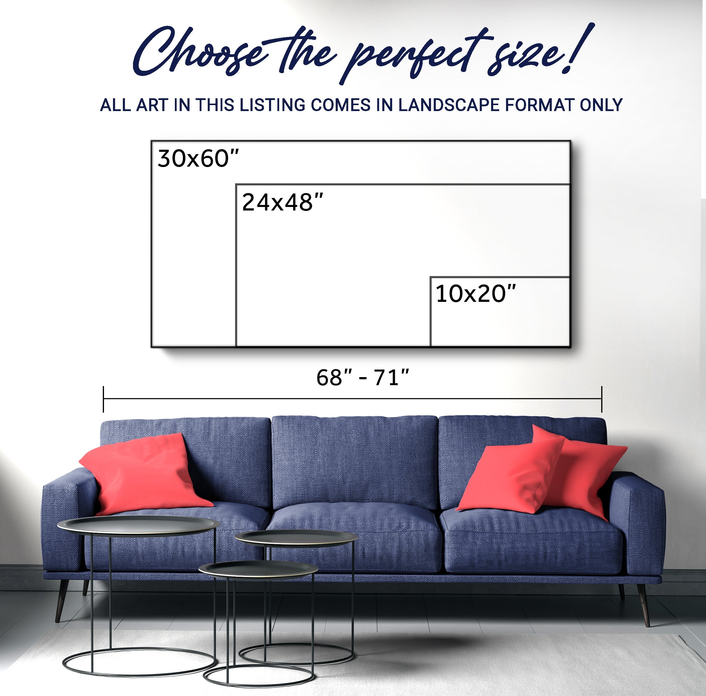 "New Home, New Beginning" Canvas Wall Art | Handcrafted | 3 Sizes | Ready to Hang