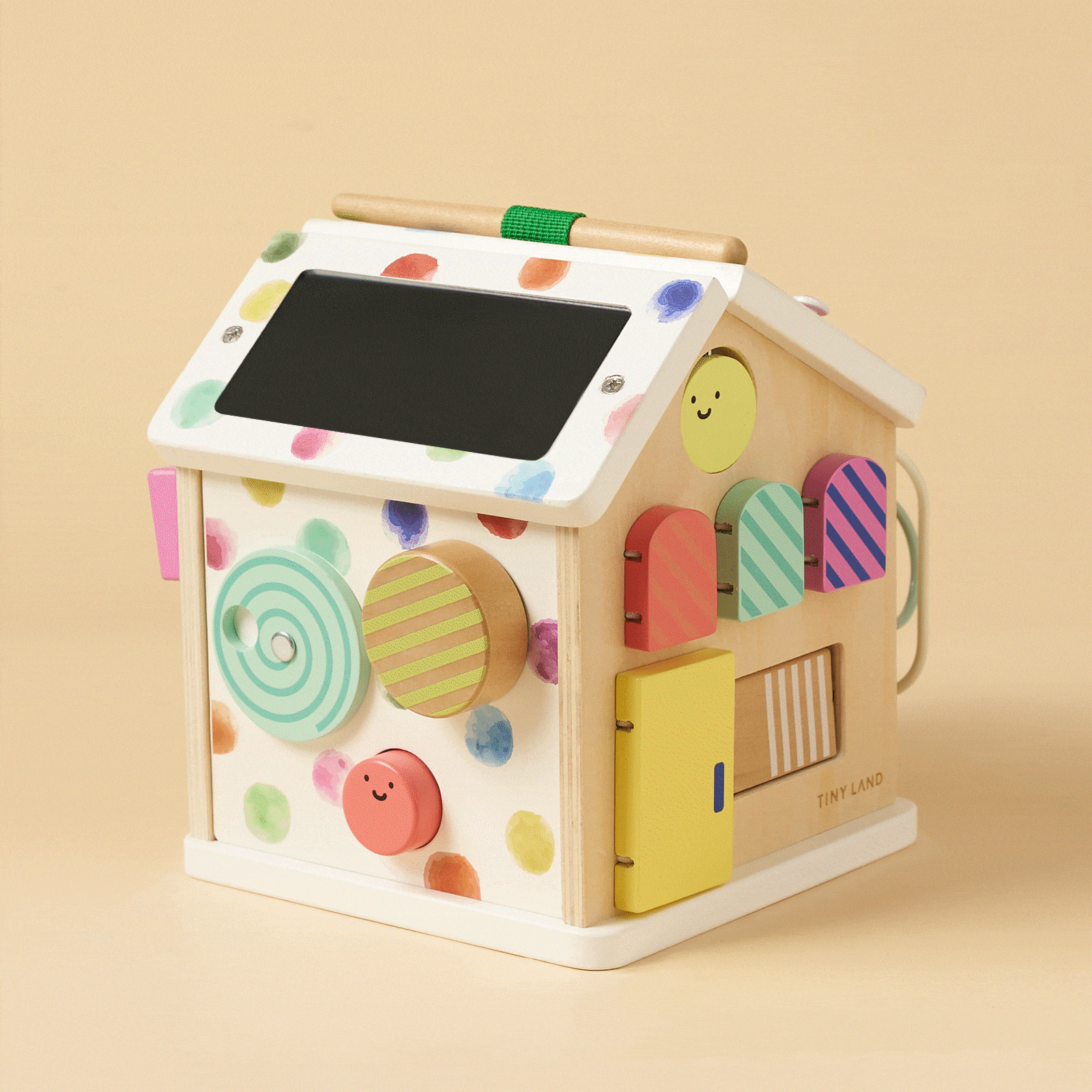 Montessori Activity Cube for Babies & Toddlers – 6-Sided Sensory Learning Toy