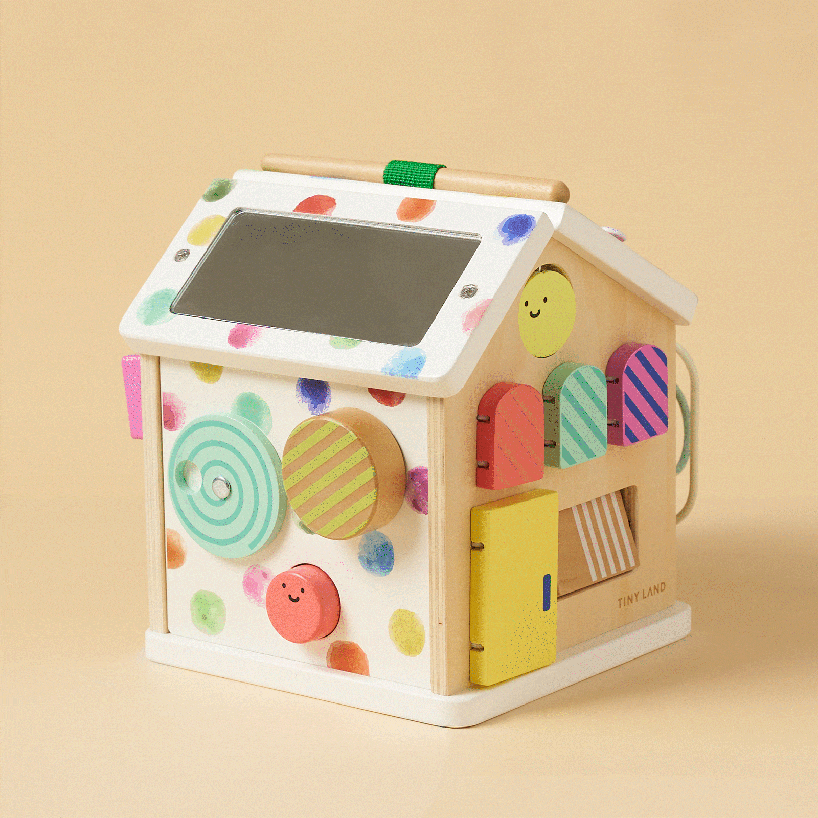 Montessori Activity Cube for Babies & Toddlers – 6-Sided Sensory Learning Toy