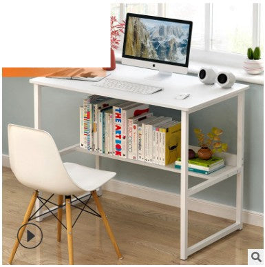 Solid Wood Computer & Writing Desk | Home Office Simple Table — Multiple Sizes & Finishes