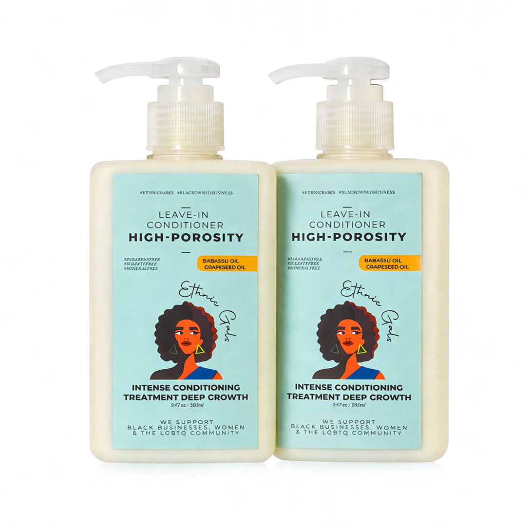 High Porosity Hydrating & Detangling Leave-In Conditioner | Shea, Babassu & Jojoba