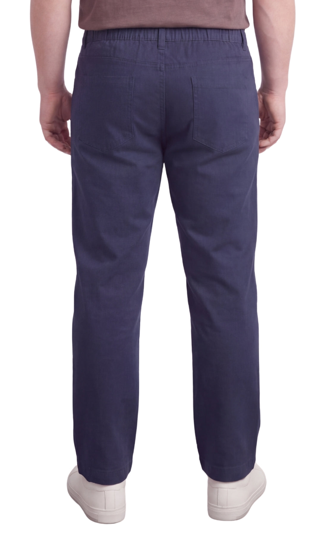 Men’s Pull-On Denim Pants – Elastic Waist, Lightweight | Spring & Summer