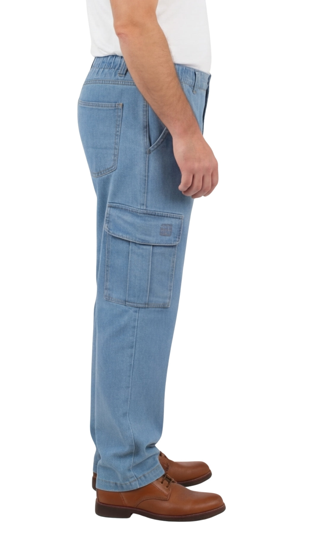 Herren-Schlupf-Cargohose – Relaxed Fit mit doppelten Cargotaschen | Street-Ready Style