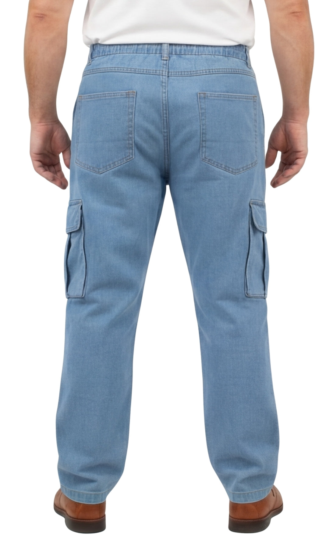 Herren-Schlupf-Cargohose – Relaxed Fit mit doppelten Cargotaschen | Street-Ready Style