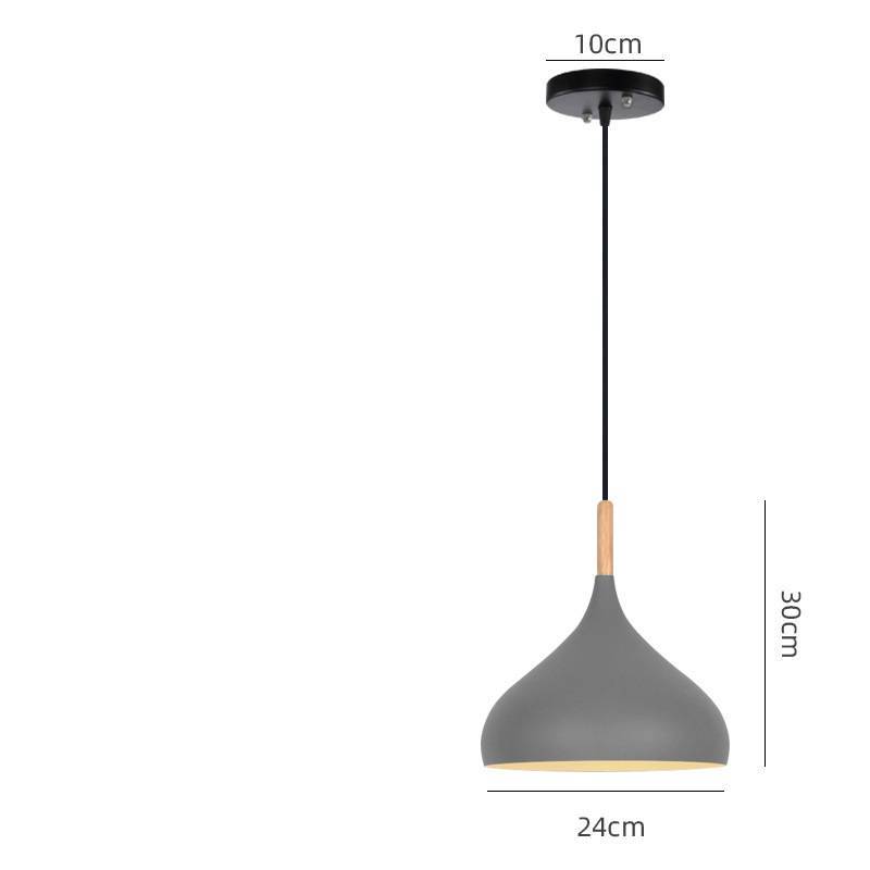 Modern Fishline Pendant Lamp | Aluminum Alloy, Single Head, Adjustable Height