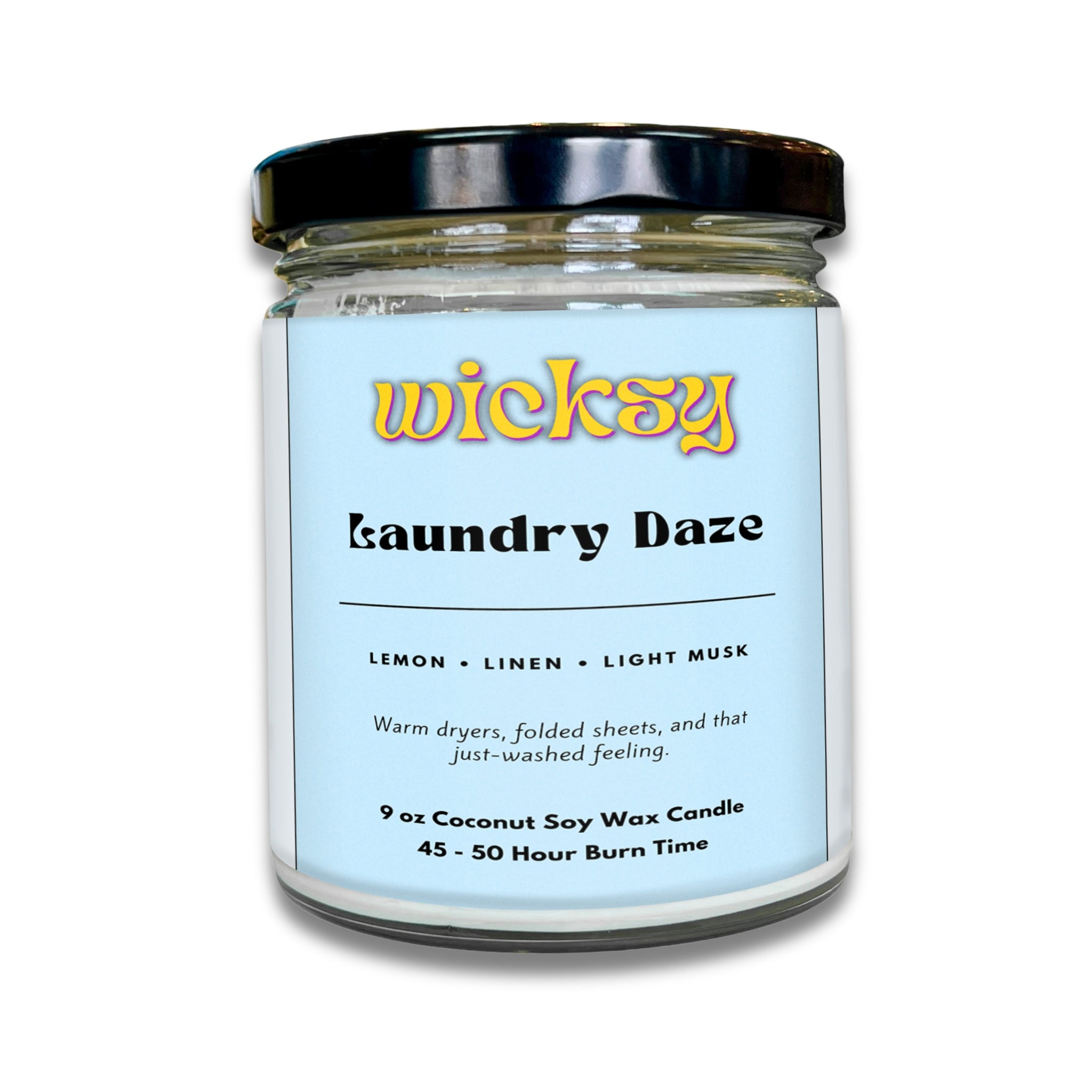 Wicksy 9oz Single Wick Candle | Spotify Playlist + Wildflower Seed Kit Included