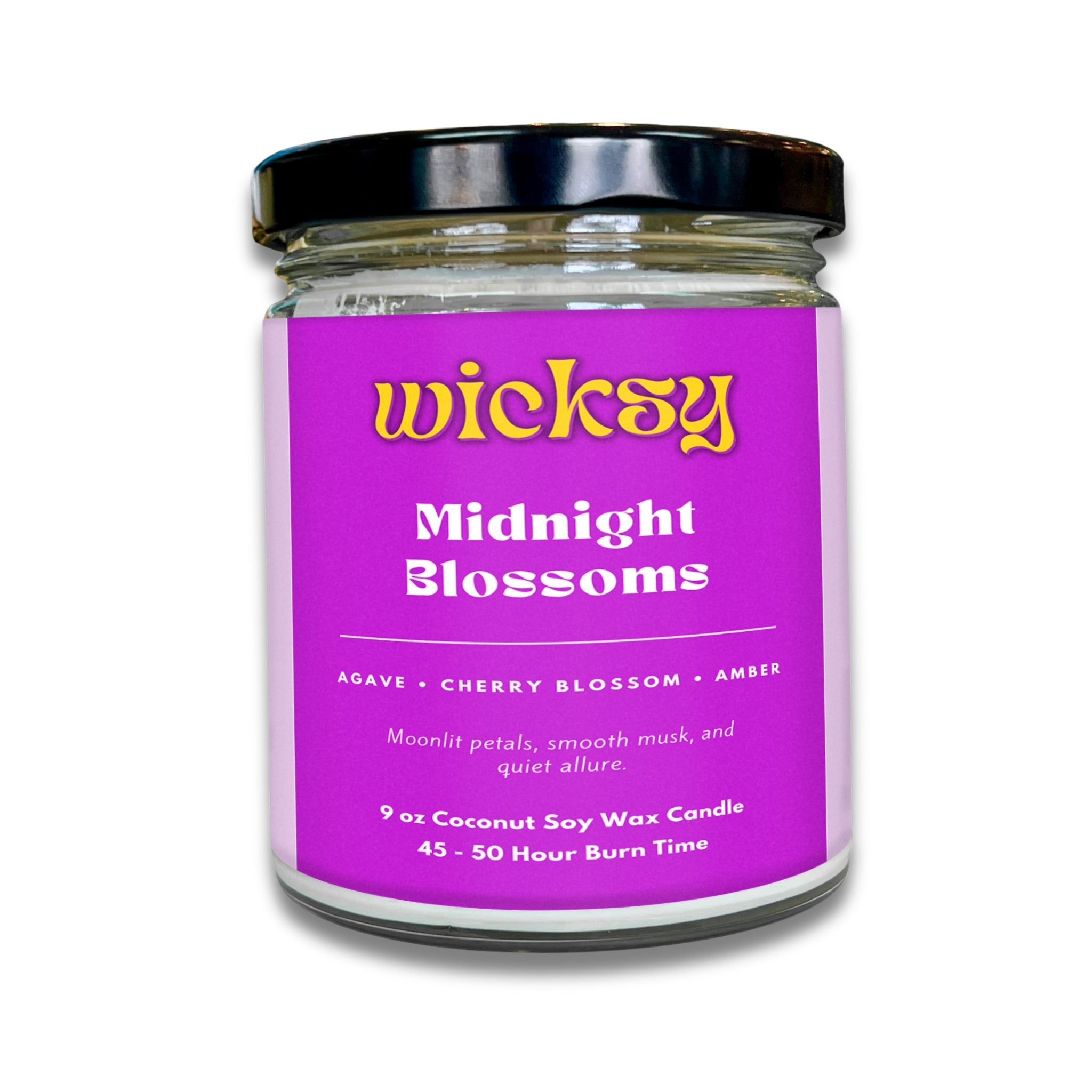 Wicksy 9oz Single Wick Candle | Spotify Playlist + Wildflower Seed Kit Included