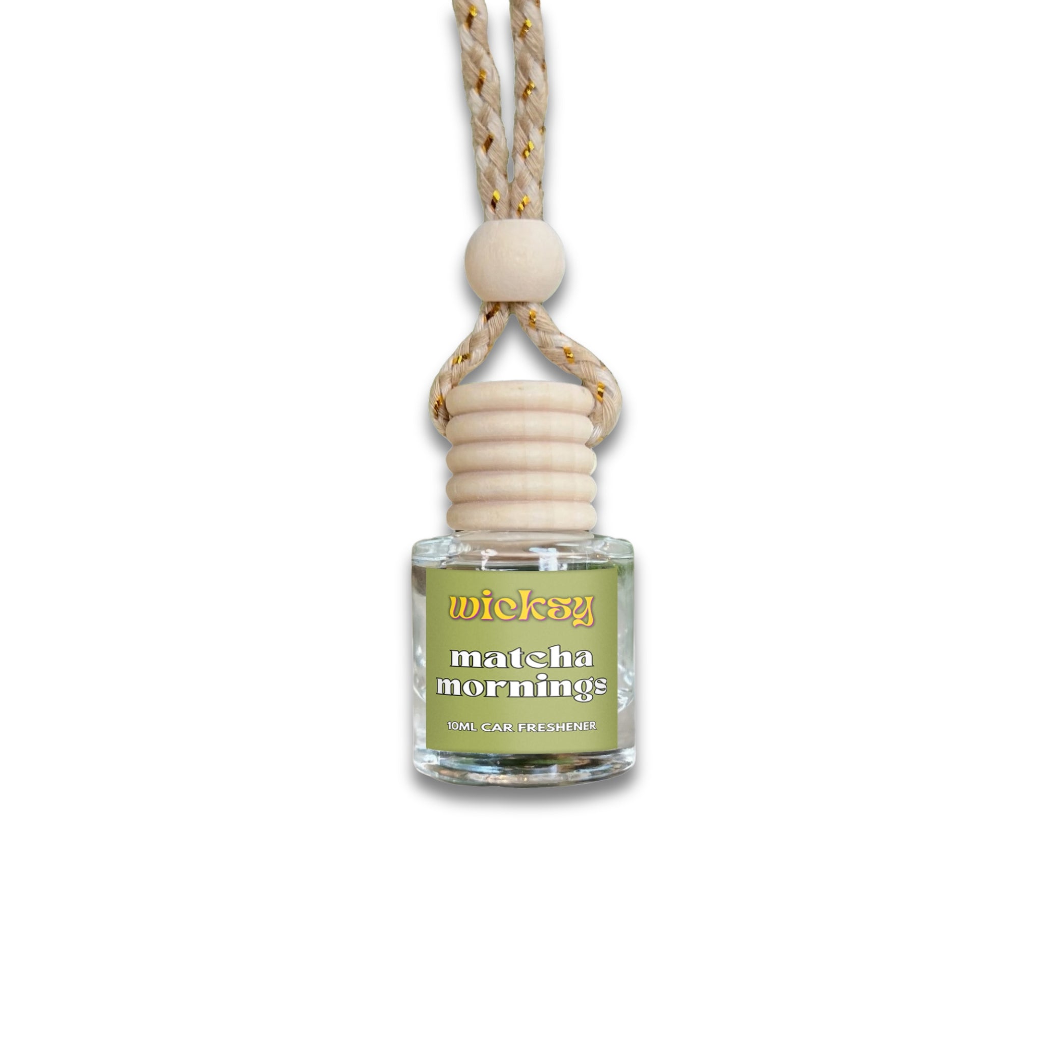 Wicksy 10ml Car Freshener | 60+ Scents | Refillable, Plant-Based, 3–4 Week Fragrance