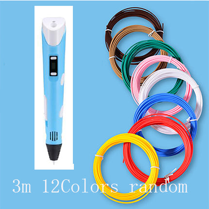 3D Printing Pen for Kids — 2nd Generation Graffiti Art Pen with PLA Filament
