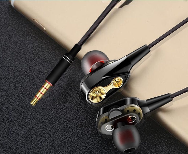 Wired In-Ear Earphones for iPhone | Moving Coil Dynamic Earbuds with 108dB Sensitivity