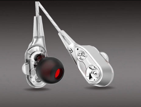Wired In-Ear Earphones for iPhone | Moving Coil Dynamic Earbuds with 108dB Sensitivity