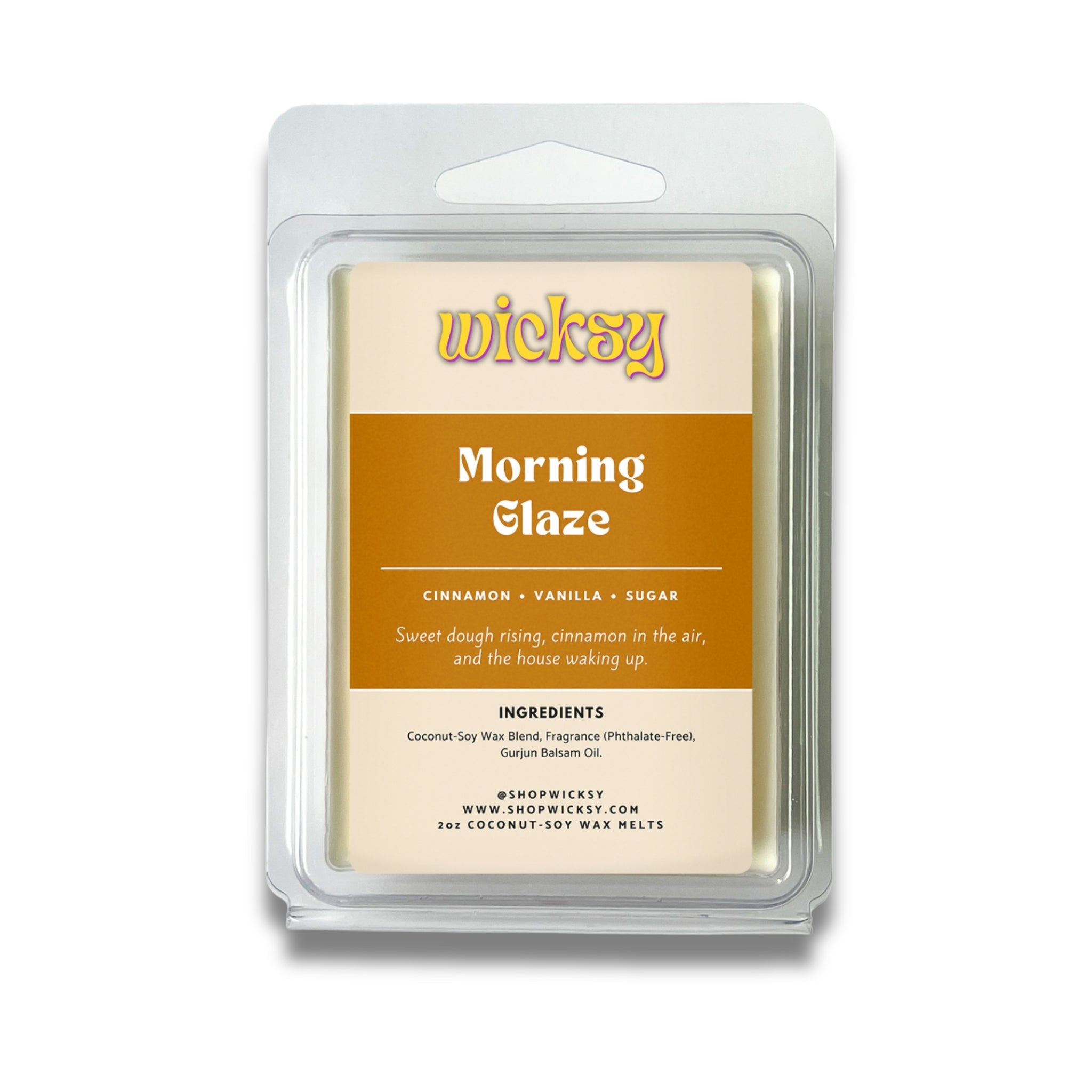 Wicksy 2oz Wax Melts | 60+ Scents | Flame-Free Coconut-Soy, Clean Fragrance
