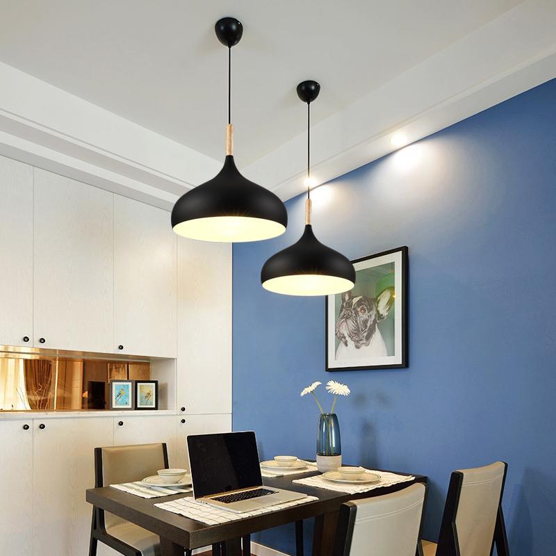 Modern Fishline Pendant Lamp | Aluminum Alloy, Single Head, Adjustable Height