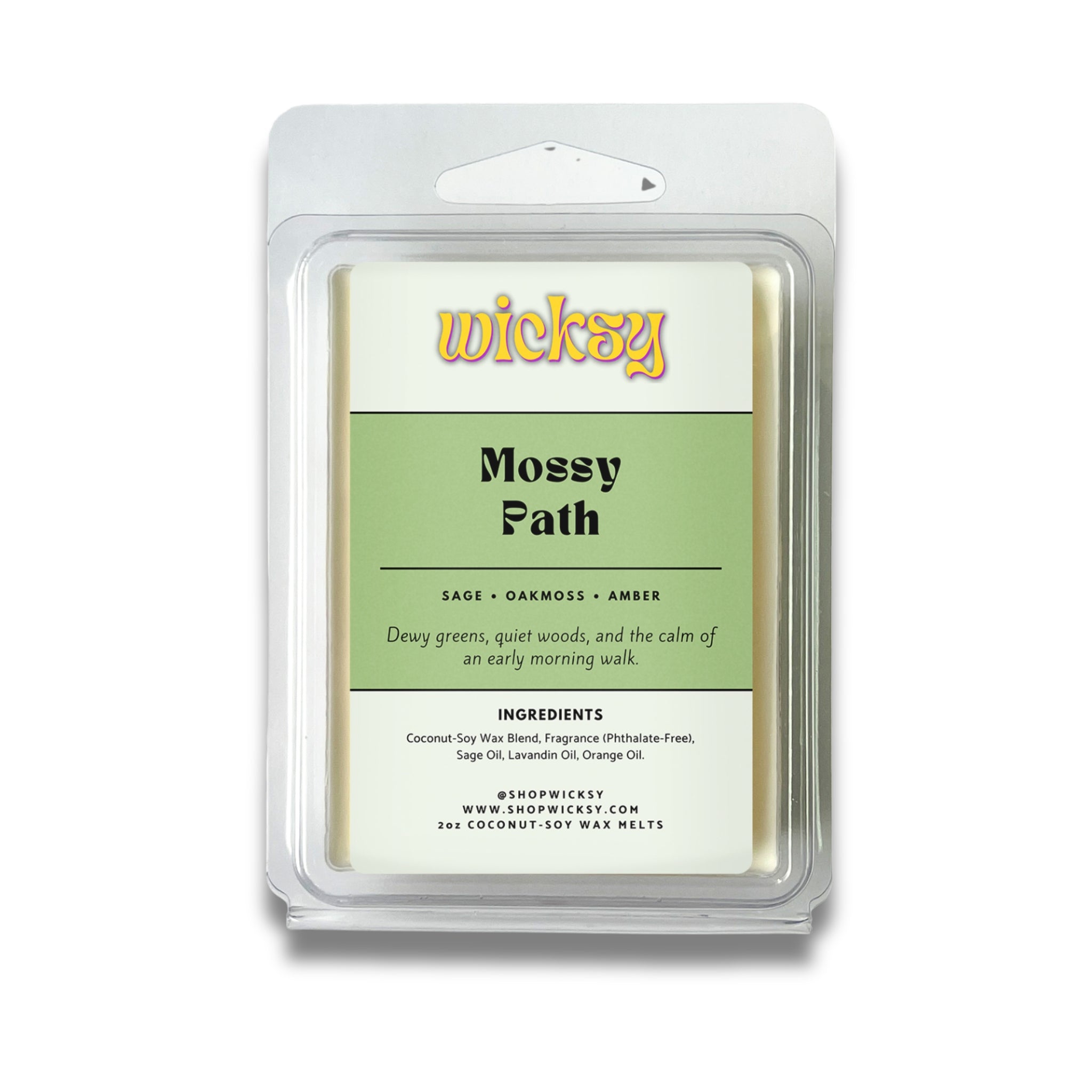 Wicksy 2oz Wax Melts | 60+ Scents | Flame-Free Coconut-Soy, Clean Fragrance