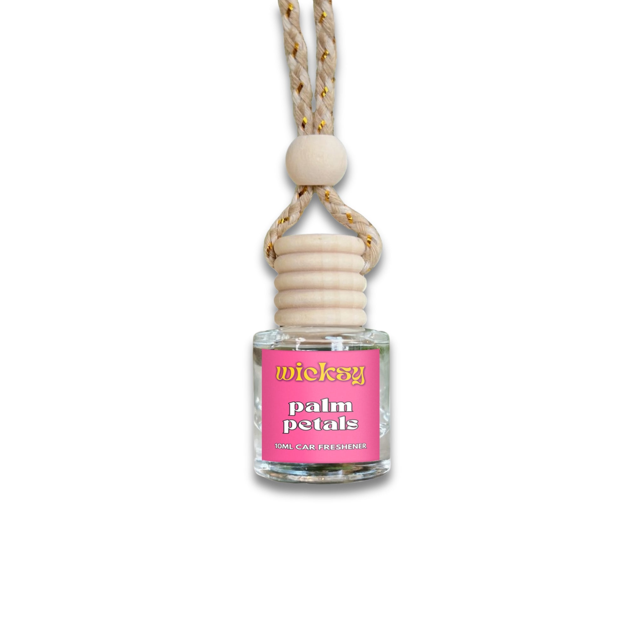 Wicksy 10ml Car Freshener | 60+ Scents | Refillable, Plant-Based, 3–4 Week Fragrance
