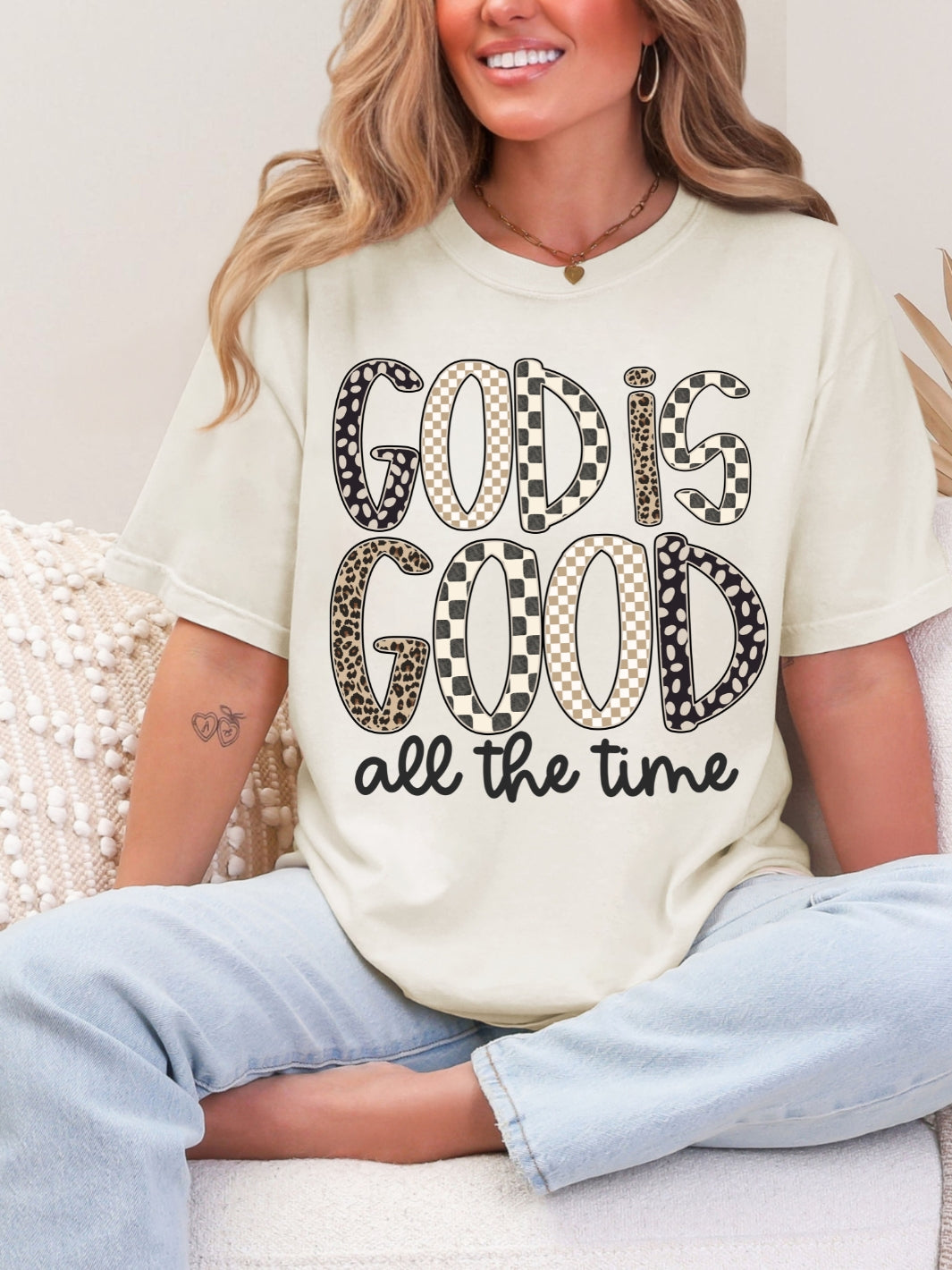 Comfort Colors Graphic T-Shirt – 100% Ring-Spun Cotton Crew Neck